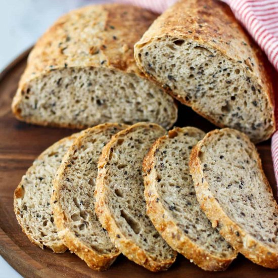 Rustic Multigrain Bread