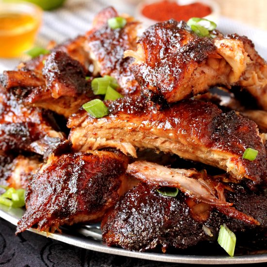 Slow Cooker Chipotle Pork Ribs