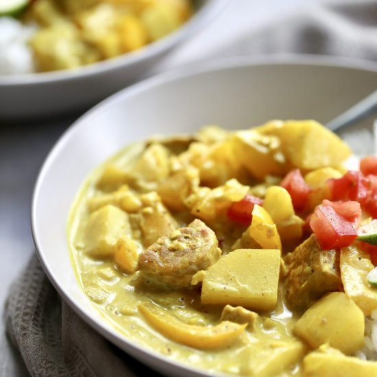 1-Pot Vegan Massaman Curry