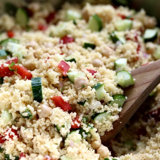 Simple Lemon Couscous Salad