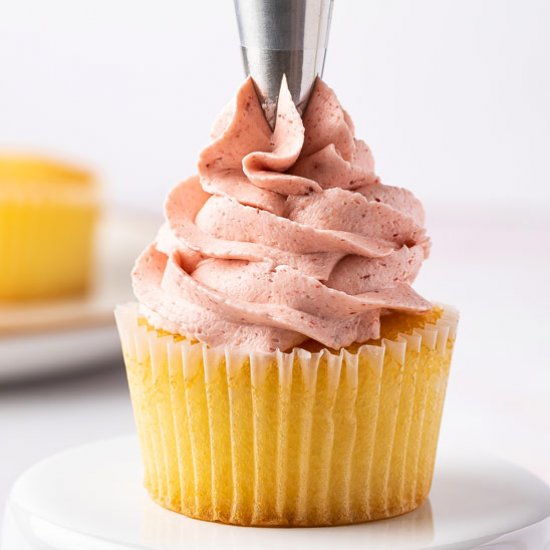 Strawberry Buttercream Frosting