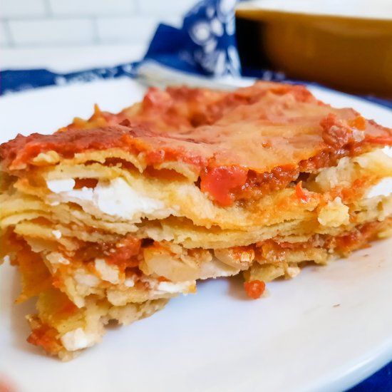 Air Fryer Enchilada Casserole