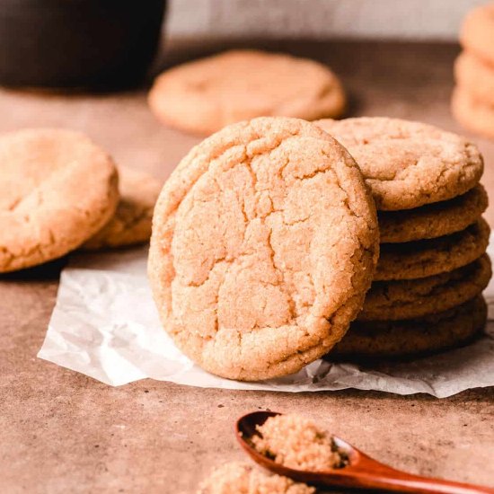 Soft Brown Sugar Cookies -no butter