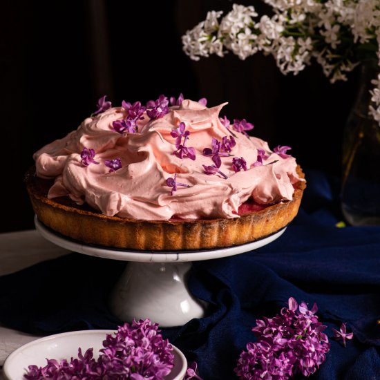 Rhubarb Cream Tart