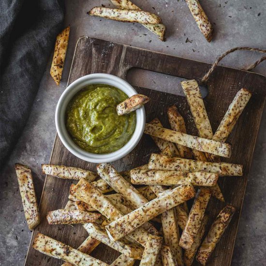 Crispy Taro Fries