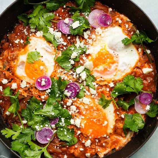 Skillet Huevos Rancheros