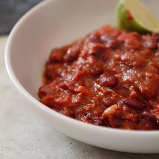 Vegan Chipotle Chili