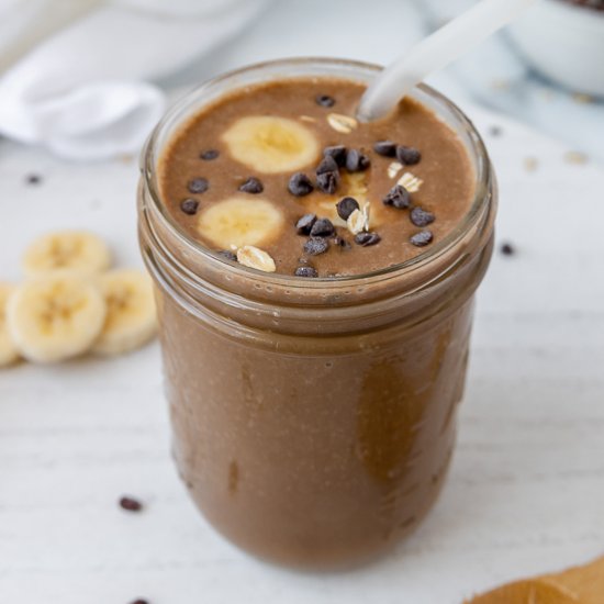 Healthy Peanut Buttercup Smoothie