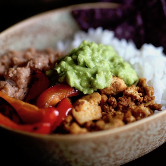 Loaded Vegan Burrito Bowls