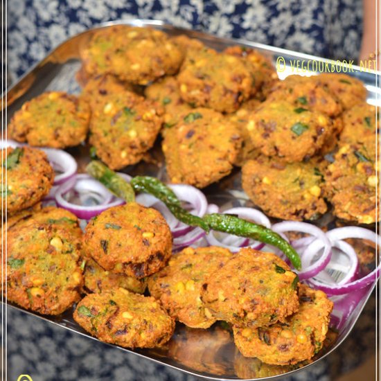 Lentil Masala Nuggets / Dal Vada