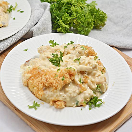 KETO MILLIONAIRE CHICKEN CASSEROLE