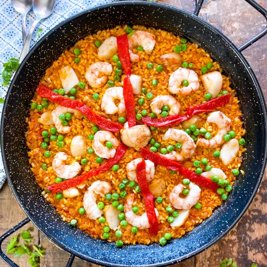 Seafood Paella