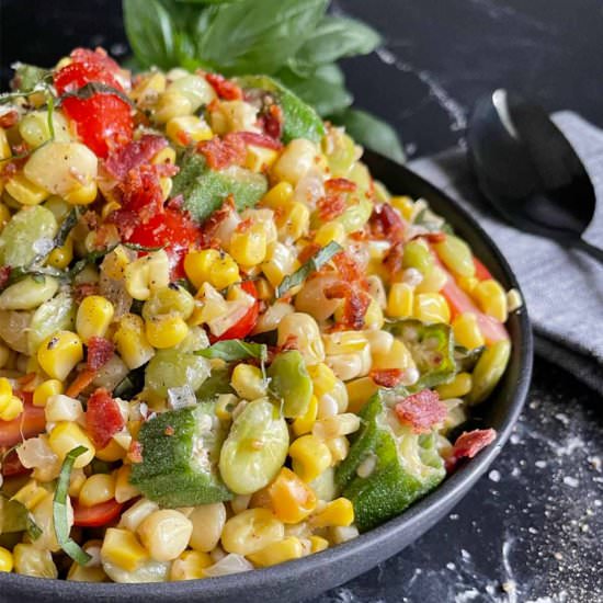 Summer Vegetable Succotash