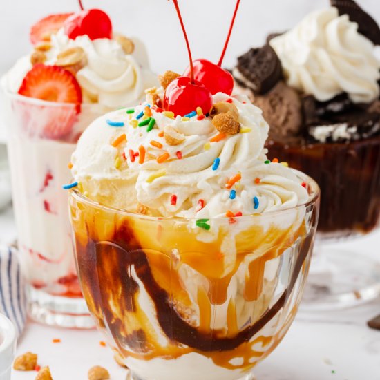 Ice Cream Sundae Recipe