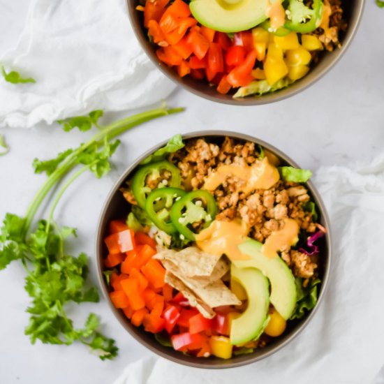 Nacho Taco Salad