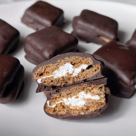 Frozen S’mores Bites