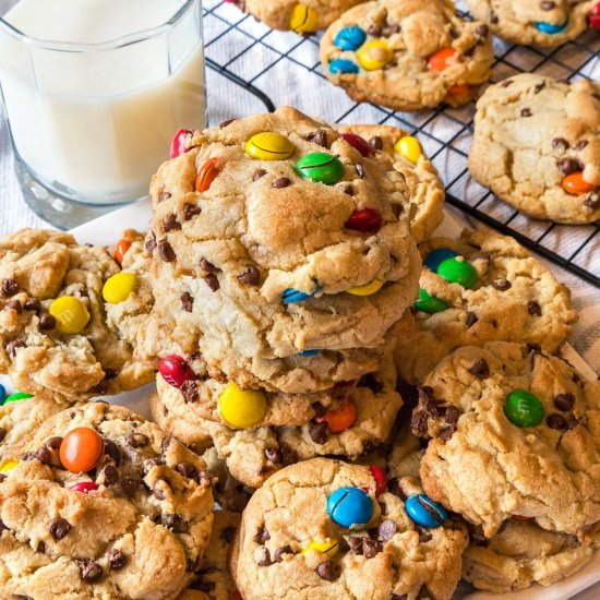 Chocolate Chip M&M Cookies