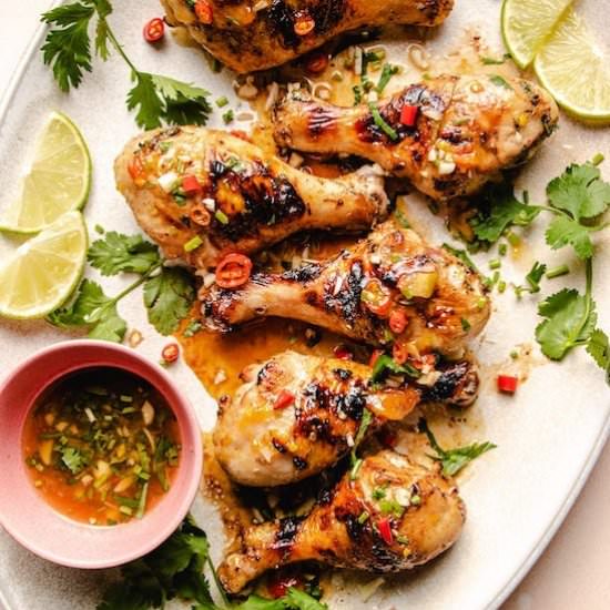 Grilled Chicken Drumsticks