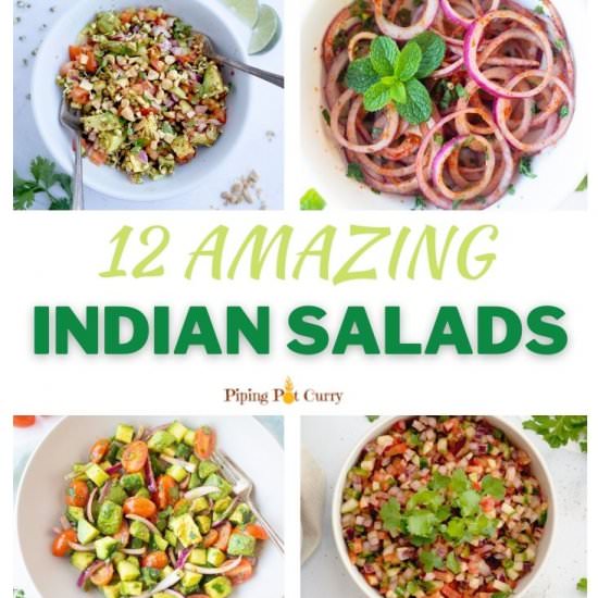 12 Amazing Indian Salad Recipes