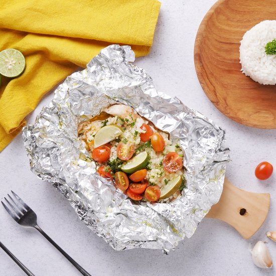 Baked Tilapia in Foil