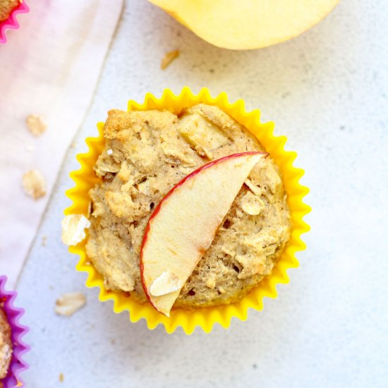 Healthy Gluten Free Apple Muffins