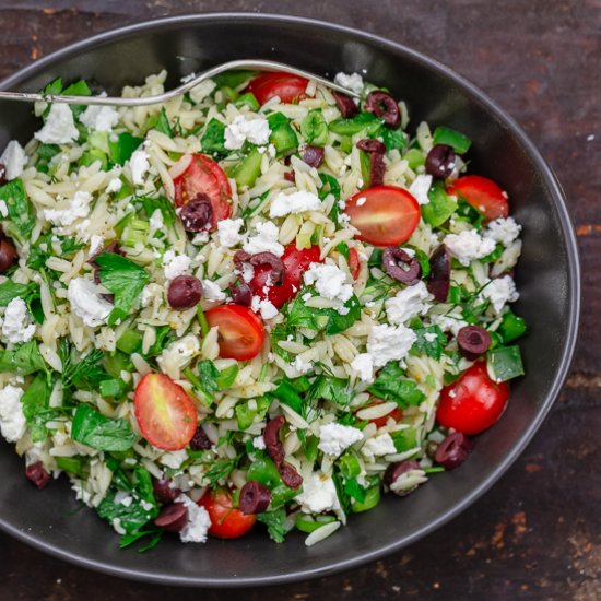 Mediterranean Orzo Salad