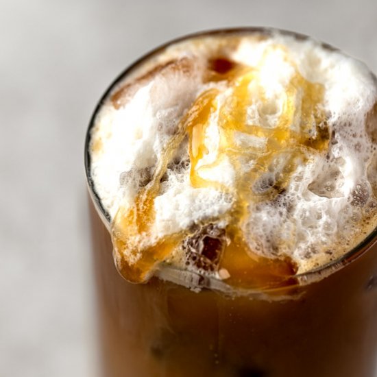 Salted Caramel Cold Foam