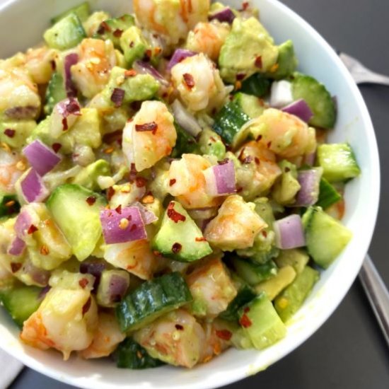 Mediterranean Shrimp Salad