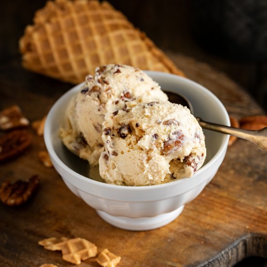 Butter Pecan Ice Cream