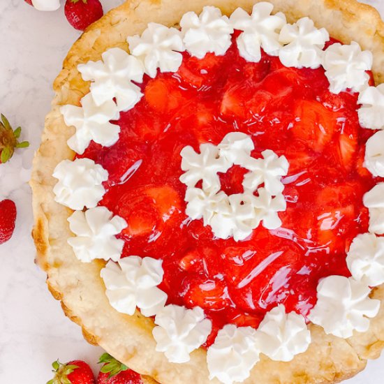 Strawberry Glazed Pie