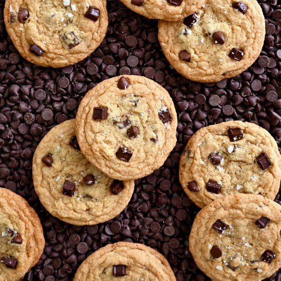 No-Chill Chocolate Chip Cookies