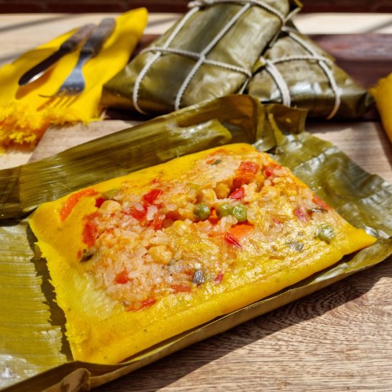 Vegan Colombian Tamales