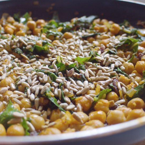 Catalan Chickpeas and Spinach