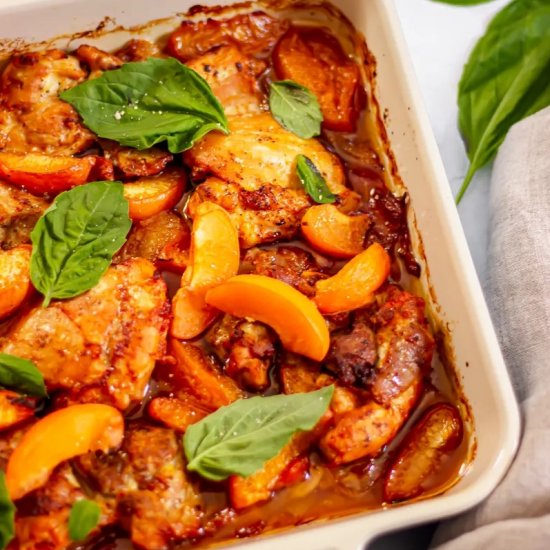 Baked Apricot Chicken