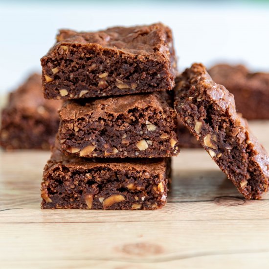 Chocolate Hazelnut Brownies