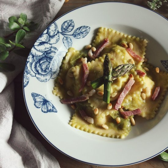 Ricotta ravioli