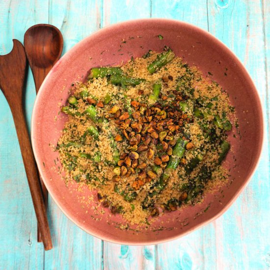 couscous with asparagus