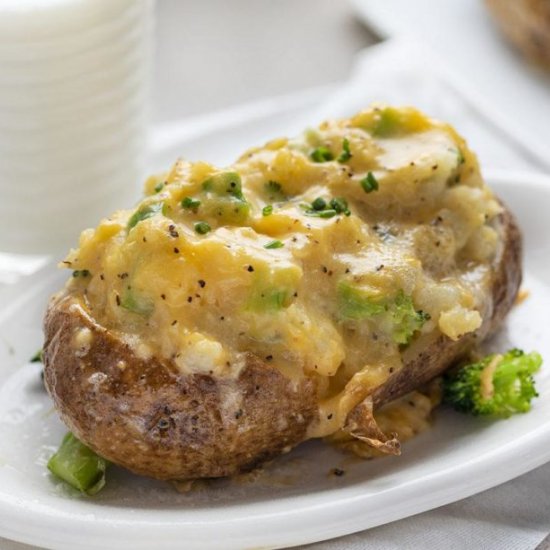 Cheese Twice Baked Potatoes