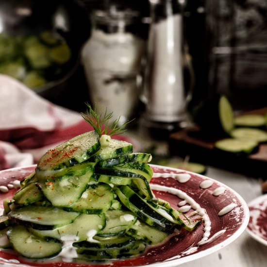 German Cucumber Salad Recipe