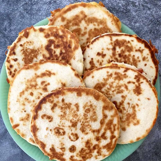 Mini Quesadillas with Bacon