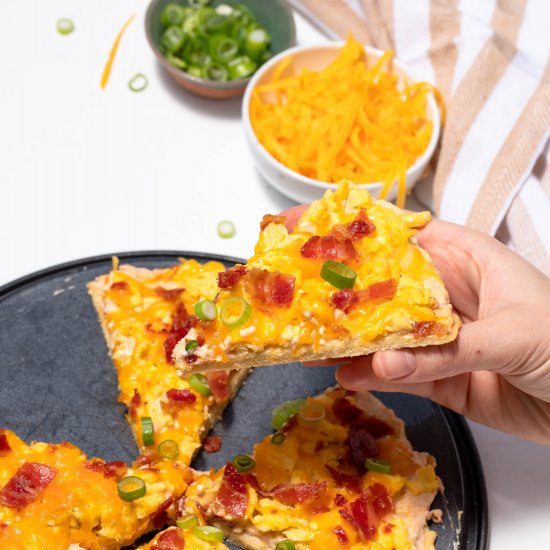 Easy Keto Breakfast Pizza