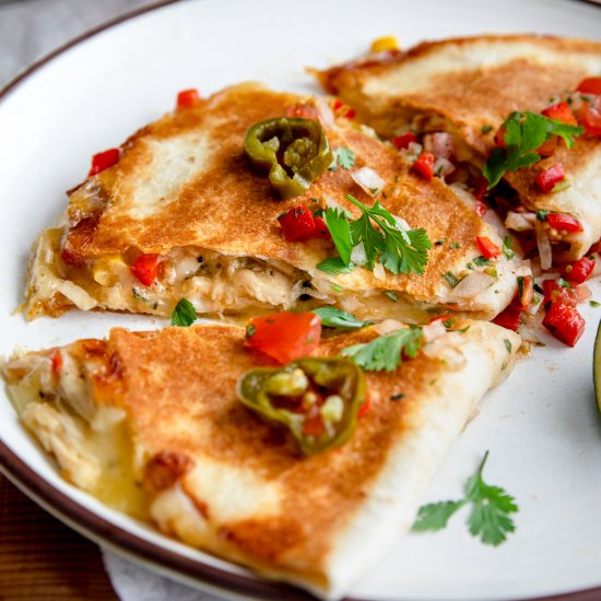 Chicken Quesadillas