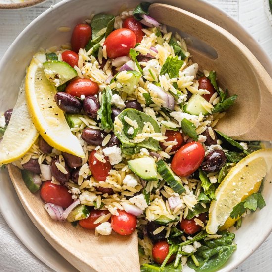 Lemon Orzo Salad