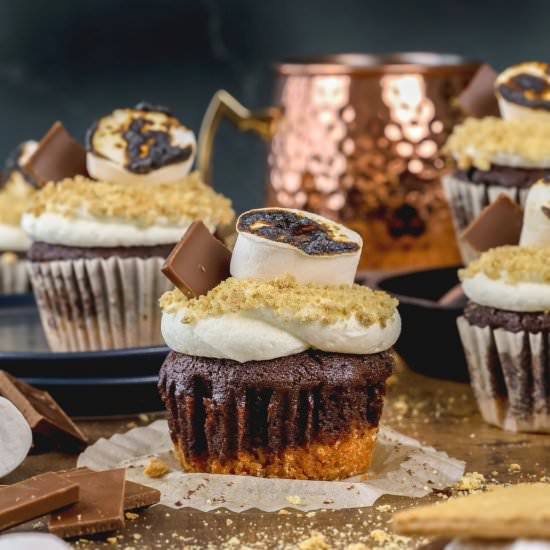 S’mores Cupcakes