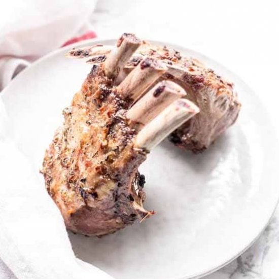 Air Fryer lamb rack