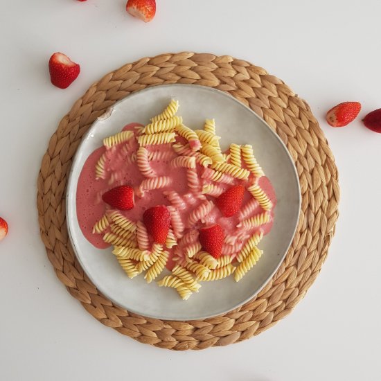 Polish Summer Strawberry Pasta