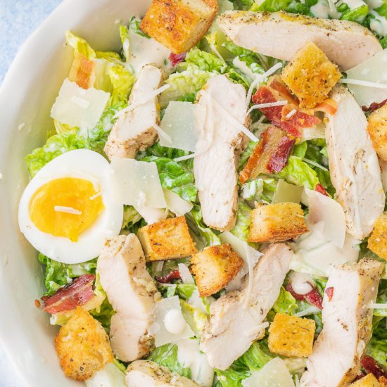 chicken Caesar salad