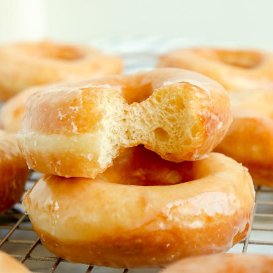 Glazed Yeast Doughnuts