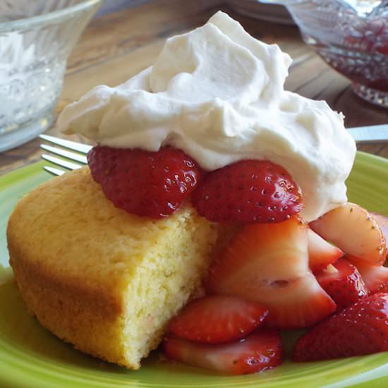 Olive Oil Cornmeal Cake