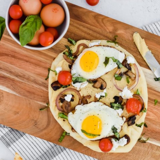 Savory Breakfast Flatbread